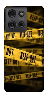 Чехол на Motorola Moto G75 keep out фото 1 из 1