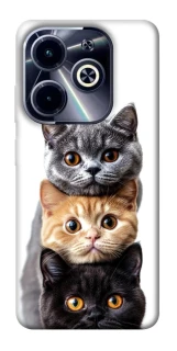 Чохол на Infinix Hot 40i Гарні котики фото 1 з 1