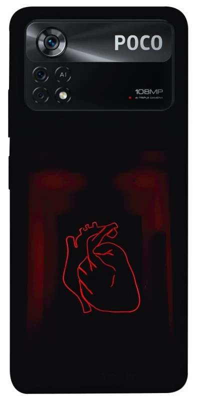 Чохол на Xiaomi Poco X4 Pro 5G Червоне серце фото 1 з 1