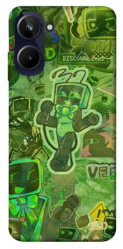 Чохол на Realme 10 4G Dandysworld tv green theme фото 1 з 1