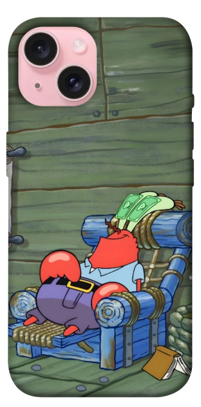 Чохол на Apple iPhone 15 (6.1") Mr.Krabs фото 1 з 1