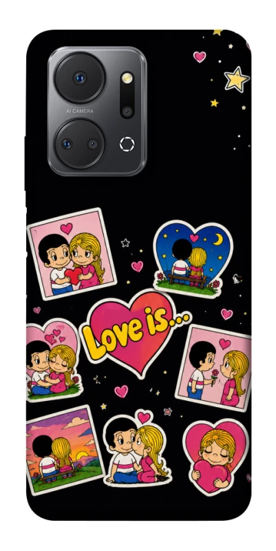 Чохол на Huawei Honor X7a Love is фото 1 з 1