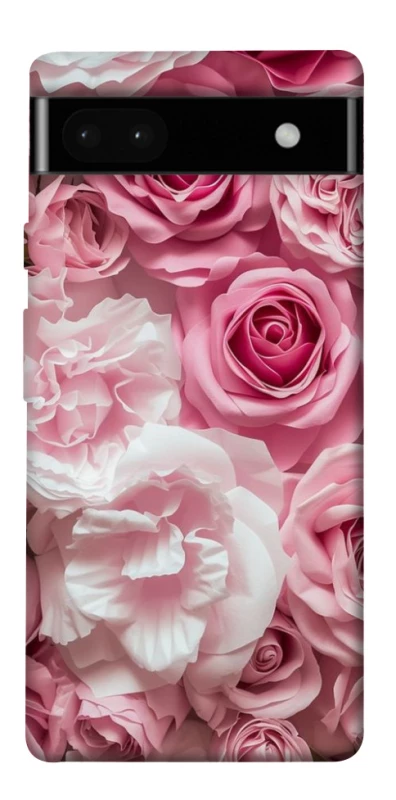 Чохол на Google Pixel 6a Рожеві Квіти фото 1 з 1