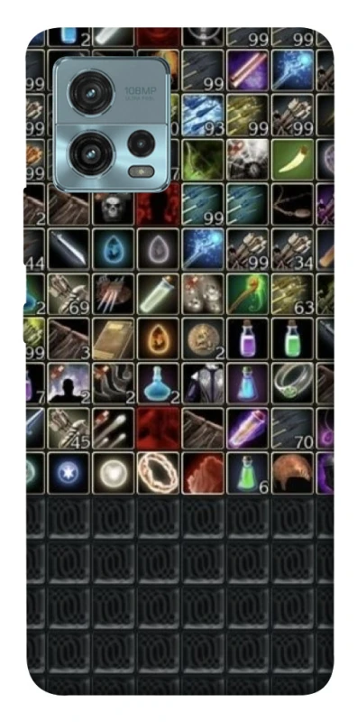 Чохол на Motorola Moto G72 Inventory menu ver.2 фото 1 з 1