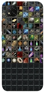 Чехол на Xiaomi Redmi 9C Inventory menu ver.2 фото 1 из 1