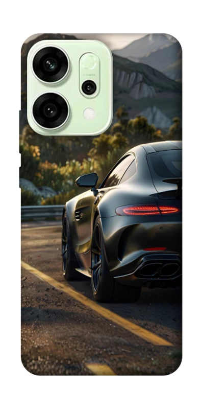 Чехол на Oppo Reno 14 Car in the mountains фото 1 из 1