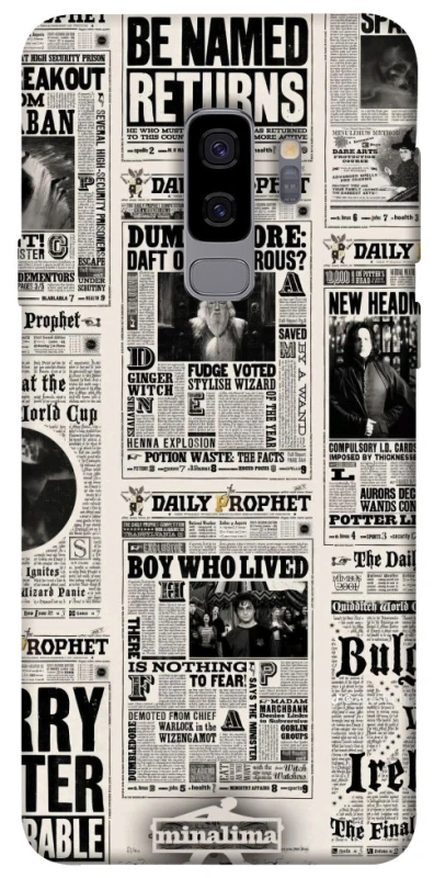 Чохол на Samsung Galaxy S9+ Harry Potter newspaper фото 1 з 1