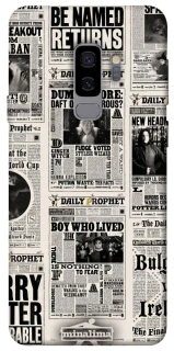 Чохол на Samsung Galaxy S9+ Harry Potter newspaper фото 1 з 1