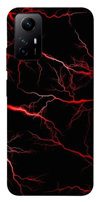 Чехол на Xiaomi Redmi Note 12S Красная молния фото 1 из 1