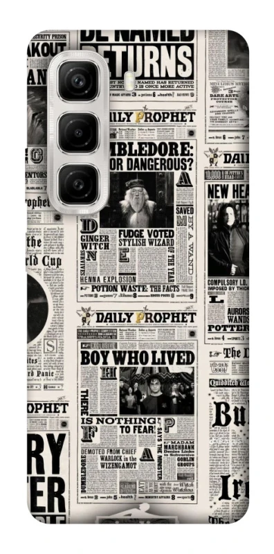 Чохол на Infinix Hot 50 4G Harry Potter newspaper фото 1 з 1