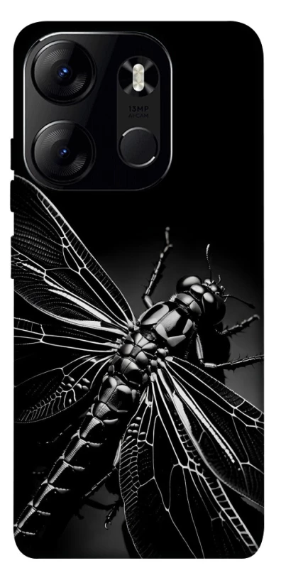 Чехол на Tecno Spark Go 2023 Black dragonfly фото 1 из 1