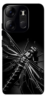 Чехол на Tecno Spark Go 2023 Black dragonfly фото 1 из 1