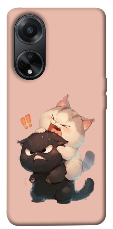 Чохол на Oppo A58 4G Сat and cat фото 1 з 1