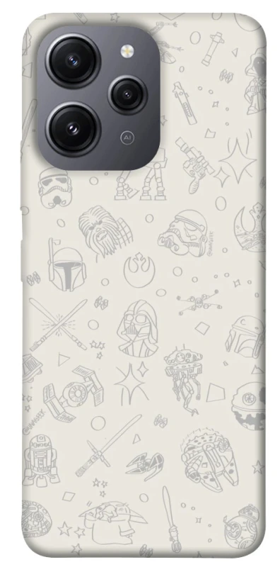 Чохол на Xiaomi Redmi 12 Star Wars background ver.1 фото 1 з 1