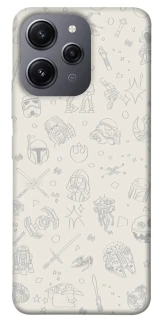 Чохол на Xiaomi Redmi 12 Star Wars background ver.1 фото 1 з 1
