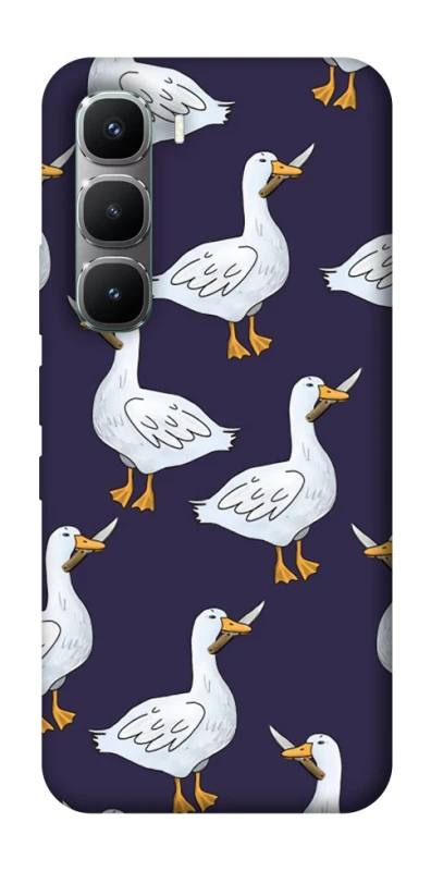Чохол на Infinix Hot 60 Pro Гуси з претензією фото 1 з 1