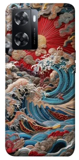 Чехол на Oppo A57s Japa wave ver.2 фото 1 из 1