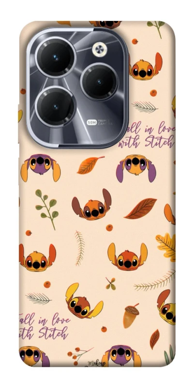 Чохол на Infinix Hot 40 Fall in love with Stitch фото 1 з 1