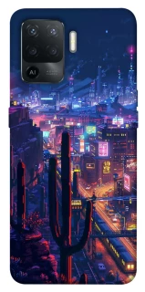 Чохол на Oppo Reno 5 Lite Night city фото 1 з 1