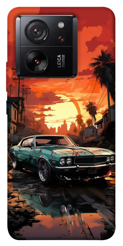 Чохол на Xiaomi 13T Pro Car at sunset фото 1 з 1