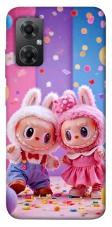 Чехол на Xiaomi Redmi Note 11R Labubu twins ver.3 фото 1 из 1
