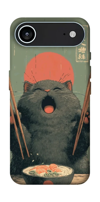 Чохол на Apple iPhone 17 Air (6.5") Hungry Cat фото 1 з 1