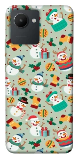 Чехол на Realme C30s Новогодний v2 фото 1 из 1