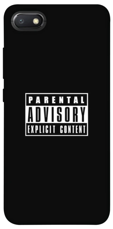 Чохол на Xiaomi Redmi 6A Parental Advisory Label фото 1 Чохол на Xiaomi Redmi 6A Parental Advisory Label фото 1 з 1