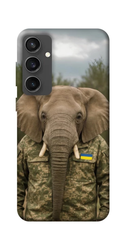 Чохол на Samsung Galaxy S24 FE Слон захисник фото 1 з 1