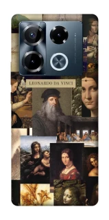 Чехол на Infinix Note 40 Pro 4G Leonardo da Vinci фото 1 из 1