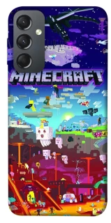 Чехол на Samsung Galaxy A24 4G Minecraft world фото 1 из 1