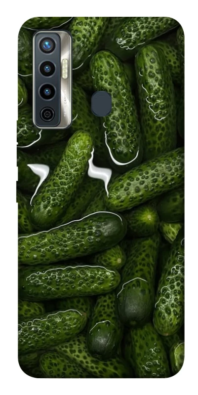 Чехол на TECNO Camon 17 Cucumber фото 1 из 1