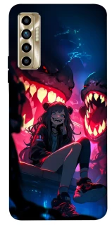 Чохол на TECNO Camon 17P Anime girl фото 1 з 1