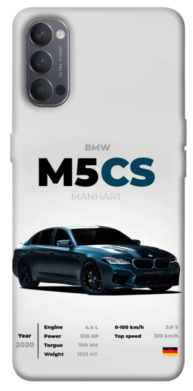 Чохол на Oppo Reno 4 BMW M5 CS фото 1 з 1