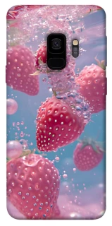 Чохол на Samsung Galaxy S9 Полуниця в воді фото 1 з 1
