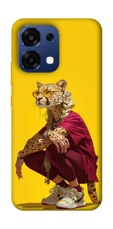 Чохол на Oppo A6 Pro 4G/5G Ягуар фото 2 з 2