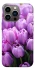 Чехол на Apple iPhone 13 Pro (6.1") Фиолетовые тюльпаны фото 1 из 1