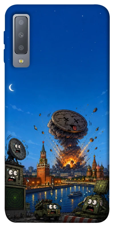 Чохол на Samsung A750 Galaxy A7 (2018) Moscow never sleeps ver.8 фото 1 з 1