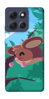 Чохол на Motorola Moto G86 Adopt Me Forest Mouse Jump фото 1 з 1