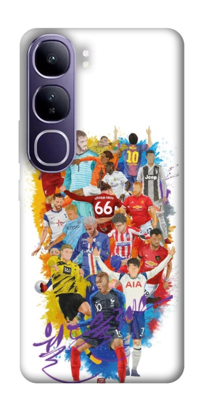 Чехол на Vivo Y300 Football Abstract v2 фото 1 из 1