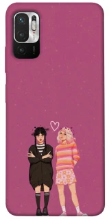 Чехол на Xiaomi Redmi Note 10 5G Raven & Rainbow Wednesday фото 1 из 1