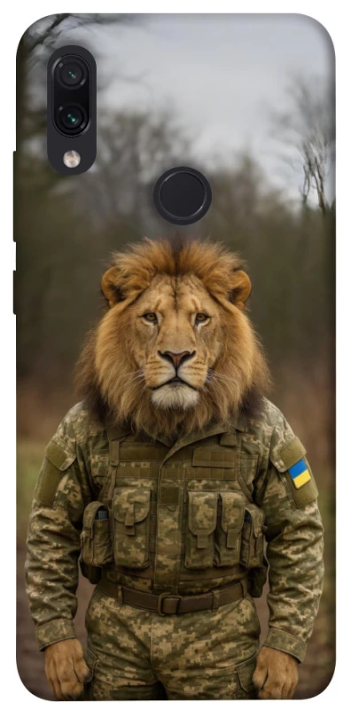 Чехол на Xiaomi Redmi Note 7 / Note 7 Pro / Note 7s Лев защитник фото 1 из 1