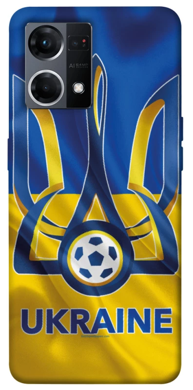 Чохол на Oppo Reno 7 4G Футбольний Герб v3 фото 1 з 1