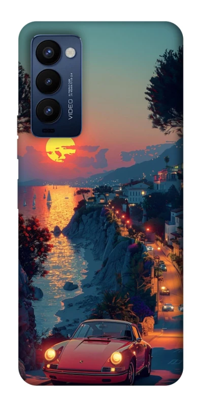 Чохол на TECNO Camon 18 Pro Porsche sunrise фото 1 з 1
