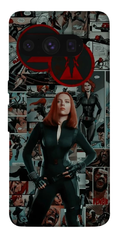 Чехол на Google Pixel 8 Pro Black Widow фото 1 из 1