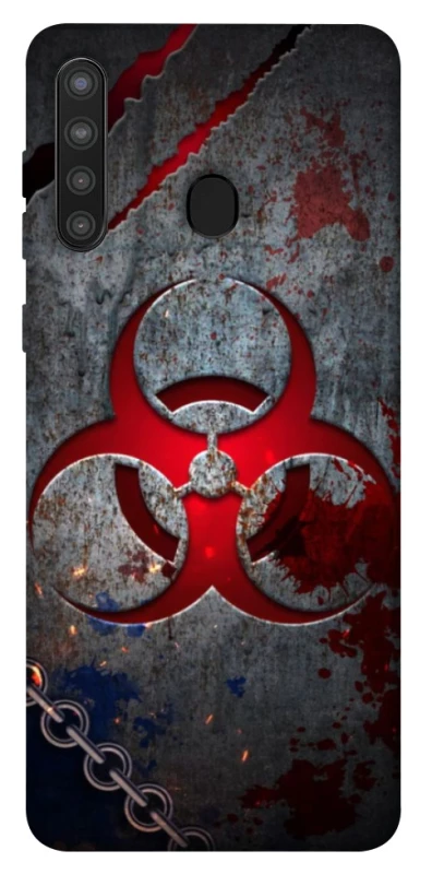 Чохол на Samsung Galaxy A21 Радіація v3 фото 1 з 1