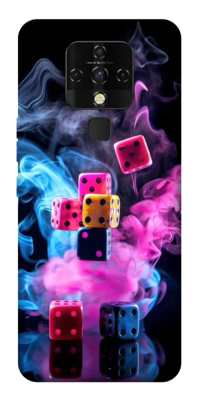 Чехол на TECNO Camon 16 SE Игральные кости фото 1 из 1