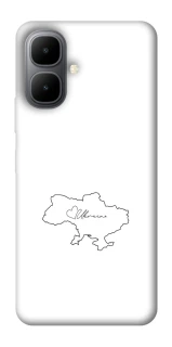 Чохол на Infinix Smart 10 Ukraine map фото 1 з 1