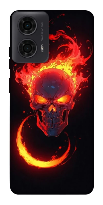Чохол на Motorola Moto G24 Blood Skull фото 1 з 1