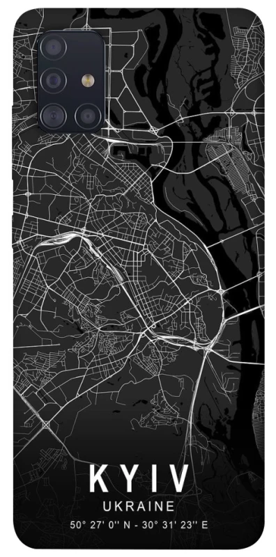 Чохол на Samsung Galaxy A51 Kyiv map фото 1 з 1